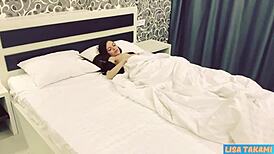 slutty girl rides step brother's big dick rough to skip classes