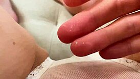 i’m rubbing my creamy pussy with wet panties ‘til i cum so loud...