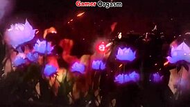 magic haircut fetish in the forest