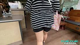 Tuktukpatrol plump big booty asian takes it all