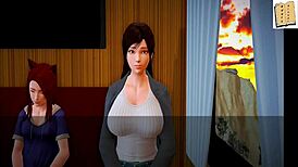 My new family in 3D hentai cartoon