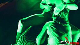 Seb-2014 Double Lesbian Show With Crazy Spartan Action