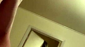 smiley bends over for oiled doggystyle fucking, hinting at intense pleasure.