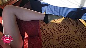 Sjenert tenåring får ekstrem ansiktsknulling og gagging i hjemmelaget klipp!