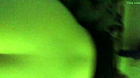 Sexy redhead takes daddy's cock with intense passion