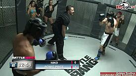 Brunette With Natural Tits Wins The Fight Prize! Who’s Next?