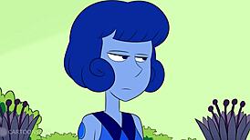 Peridot's new botany class in cartoon parody