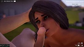 Maya feels wild passion with Setro in outdoor sex scenes