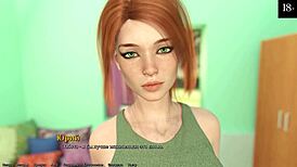 complete gameplay being a dik part 7 with teacher and blonde characters