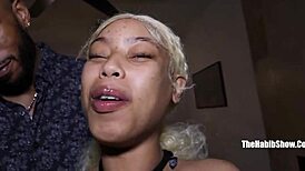 this icy snow booty's getting her tight pussy slammed hard by john long