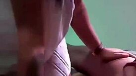 Old woman masturbates while sucking two big cocks in motel quickie