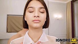 Futuristic ffm threesome with teen doggystyle banging 🔥