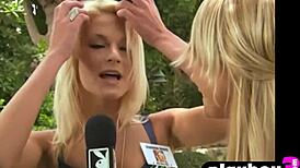 Blonde MILF Taryn Richard POSES NAKED with friends!