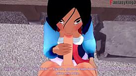 Fa Mulan engages in passionate sex in this full fantasy scene.