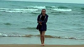 Man, I gave her a creampie right after our beach date.