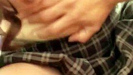 latina student gets creampied by mexican classmates in quick session