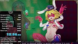 Feel The Thrill In Mage Kanade's Futanari Dungeon Quest