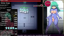 Feel The Thrill In Mage Kanade's Futanari Dungeon Quest