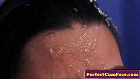 i'm the cumshot whore sucking in group bukkake with stockings