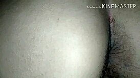 hairy ass fucked doggy style from behind