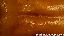 South Indian Wife Naked in Shower Filmed by Husband