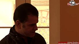 petite hairy teens share tiny tits in wild anal threesome