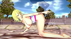 Wow, 3d hentai big ass tits getting creampied!