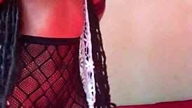 18 Year Ebony Fucked In Her Stockings