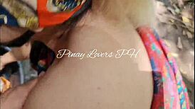 Pinay scandal kinantot sa sapa si ganda