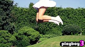 big boobs milf lindsey takes off lingerie 😍