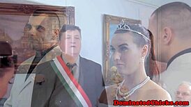 Submissive Bride Humiliated And Disciplined Roughly