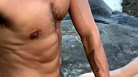 secret gay banging on abrico's rocky beach in rj, so wild!