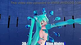 check out this cat fate cosplay with adult miku in 3d vr180.