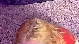 Captain Marvel Rides Ebony Dildo in Wild Cosplay Action. Can't Stop Watching!