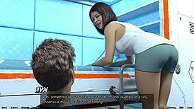 Stranded in Space 105 - Planning Wild Threesome with Bisexual Girl Next Door