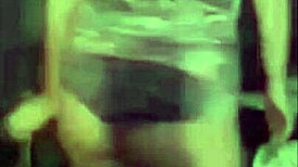 teen dancing and playing with dildo in loop