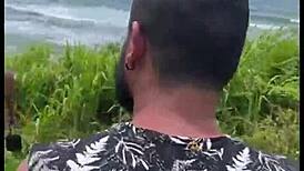 Beach Trail Quickie Turns Into Wild Group Action