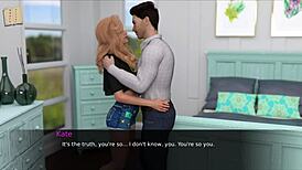 Nursing a Lucky Guy Back to Intense Pleasure in 3D