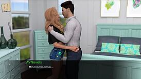 Szerencsés srácot ápolok vissza intenzív élvezethez 3D-ben