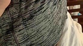 Main susu semula jadi 42F isteri yang hebat, berminyak besar