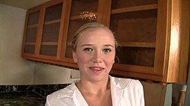 Tracey Sweet blows monster cock for cum facial 😘