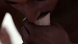 i watch this black man sucking big white dick