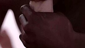 i watch this black man sucking big white dick