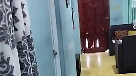 thief seduces wife in bed with big ass