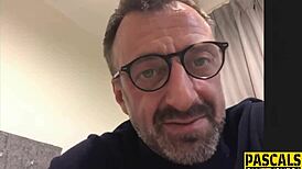 Busty Whore Throats Dick and Gags in Bound Fetish