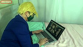 Yor Forger es descubierta por su esposo Loid - cosplay - tetona y culona te folla pov