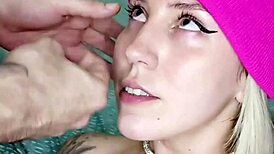 fuck me hard and cum on my face