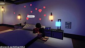 Demon Intensely Fucks Hot Fan On Roblox