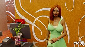 Girls retrieving the past on the beach in this cartoon game