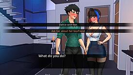 סרינה ואמה כלואות עם אלות בפרק 10 שדיים ותחת גדולים מתגרים